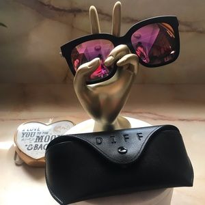 🆕 Diff Eyewear Sunglasses-Bella in Pink-Polarized
